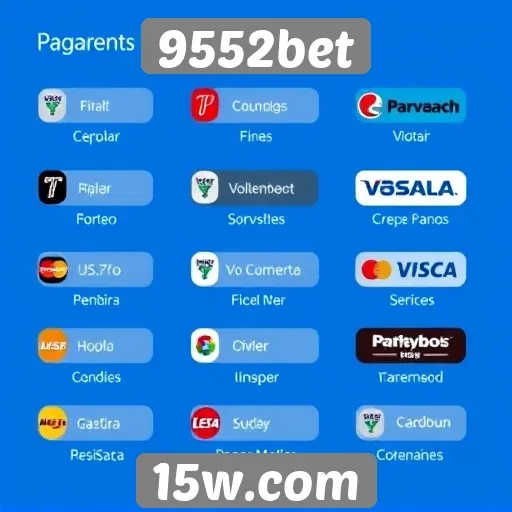 Métodos de pagamento disponíveis no 9552bet